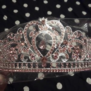 Pink jewel crown nwt
